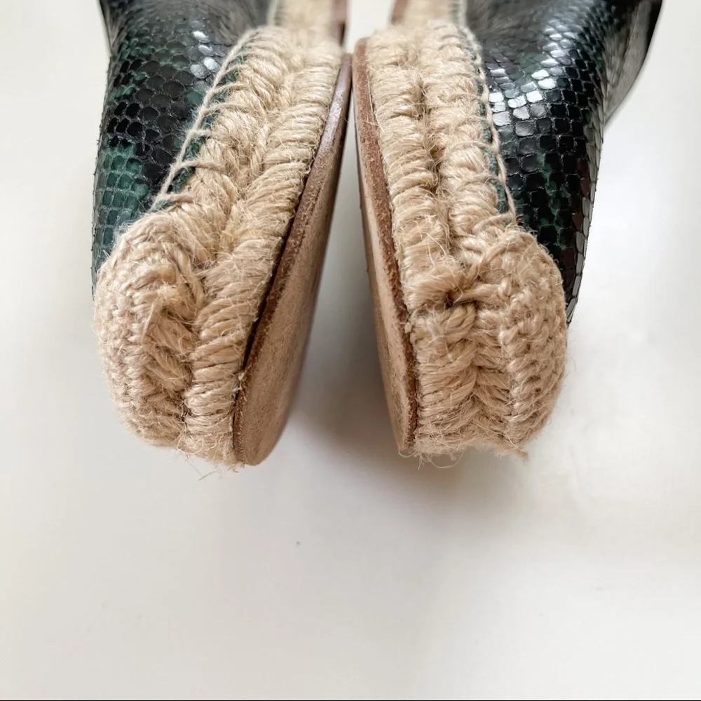 Elyse Walker Dee Python Espadrilles